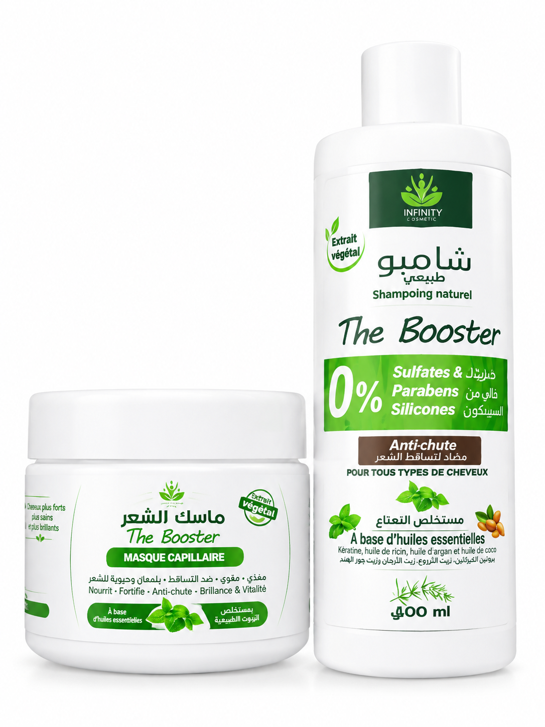 SHAMPOOING ANTI-CHUTE | THE BOOSTER MASK
